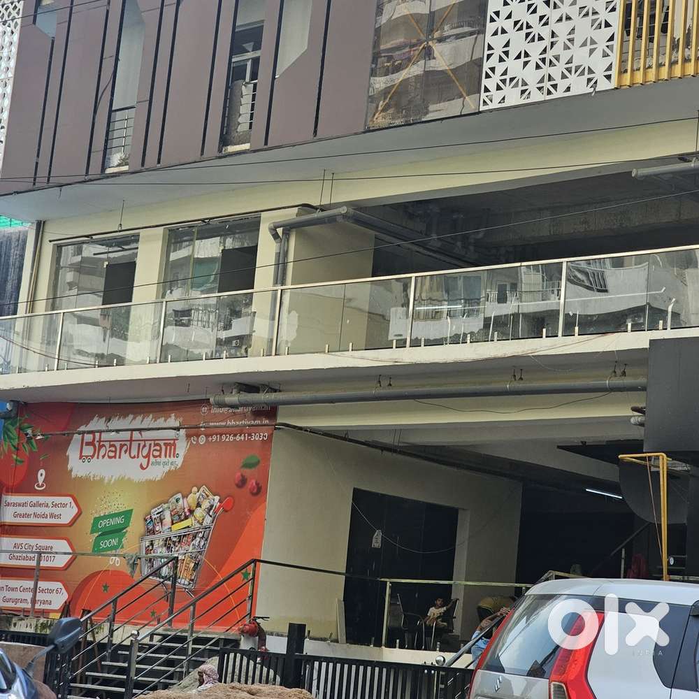 Shop available on wide road in noida extnsion in sec 1 near ace city