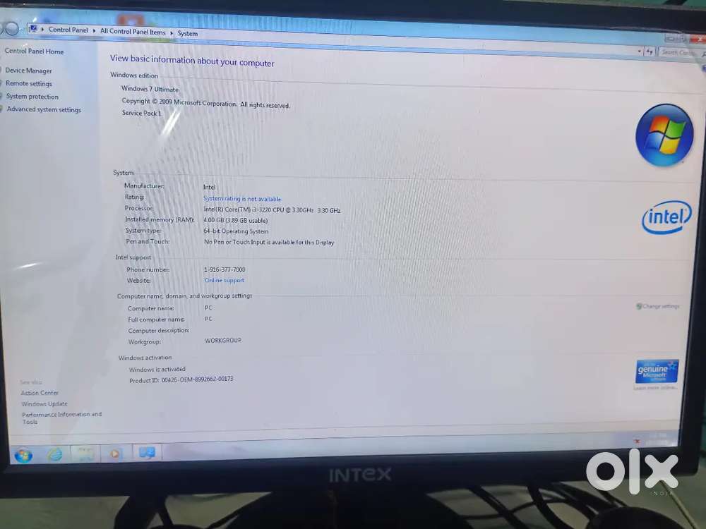 Desktop computer
