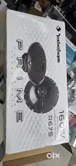 Brand new Rockford fosgate r675 2 pairs total 4 coaxial speakers