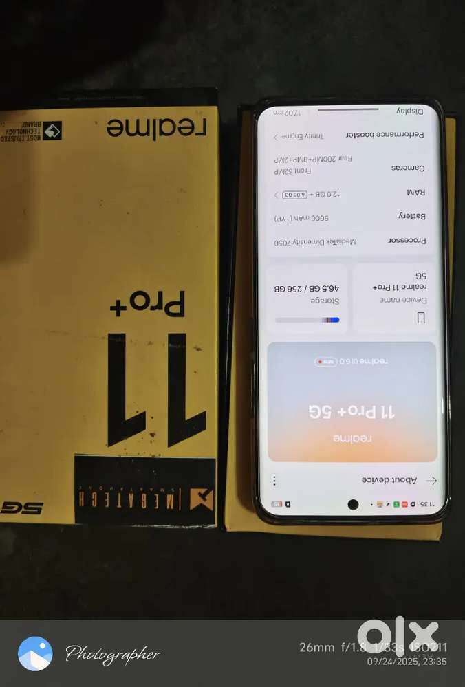 Realme 11 pro plus 12+256 gb