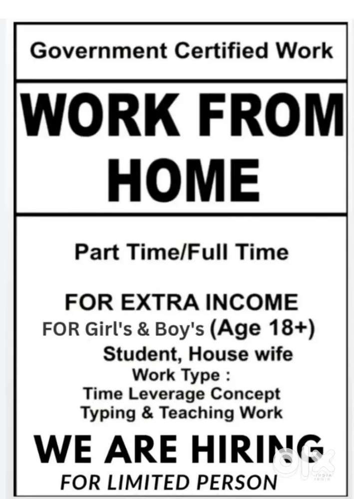 Work from home telecalling