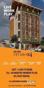 Completely Furnished Studio apartment for sale