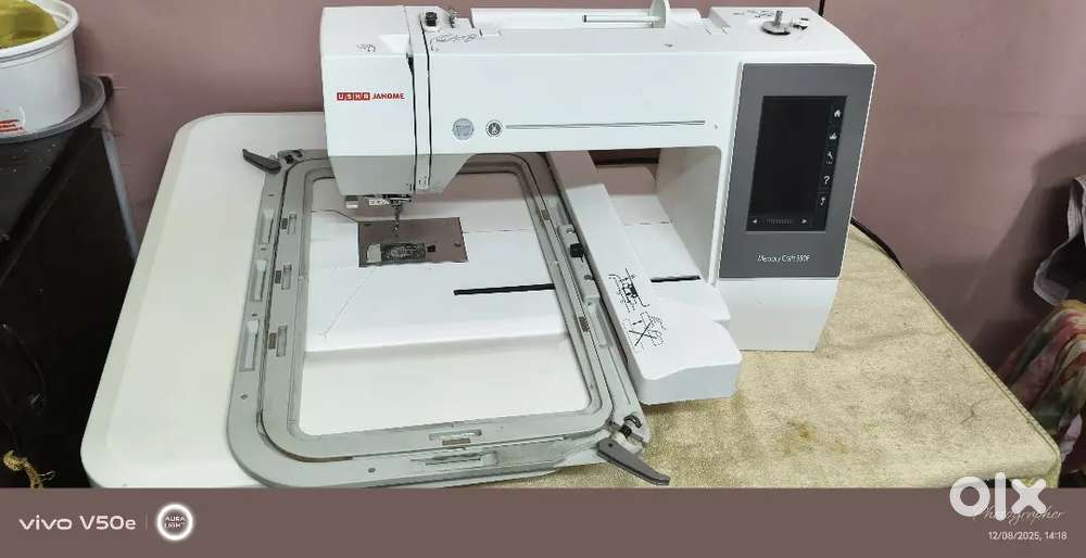 USHA 550E computer embroidery machine