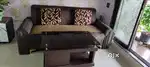 3 seater Sofa with teapoy