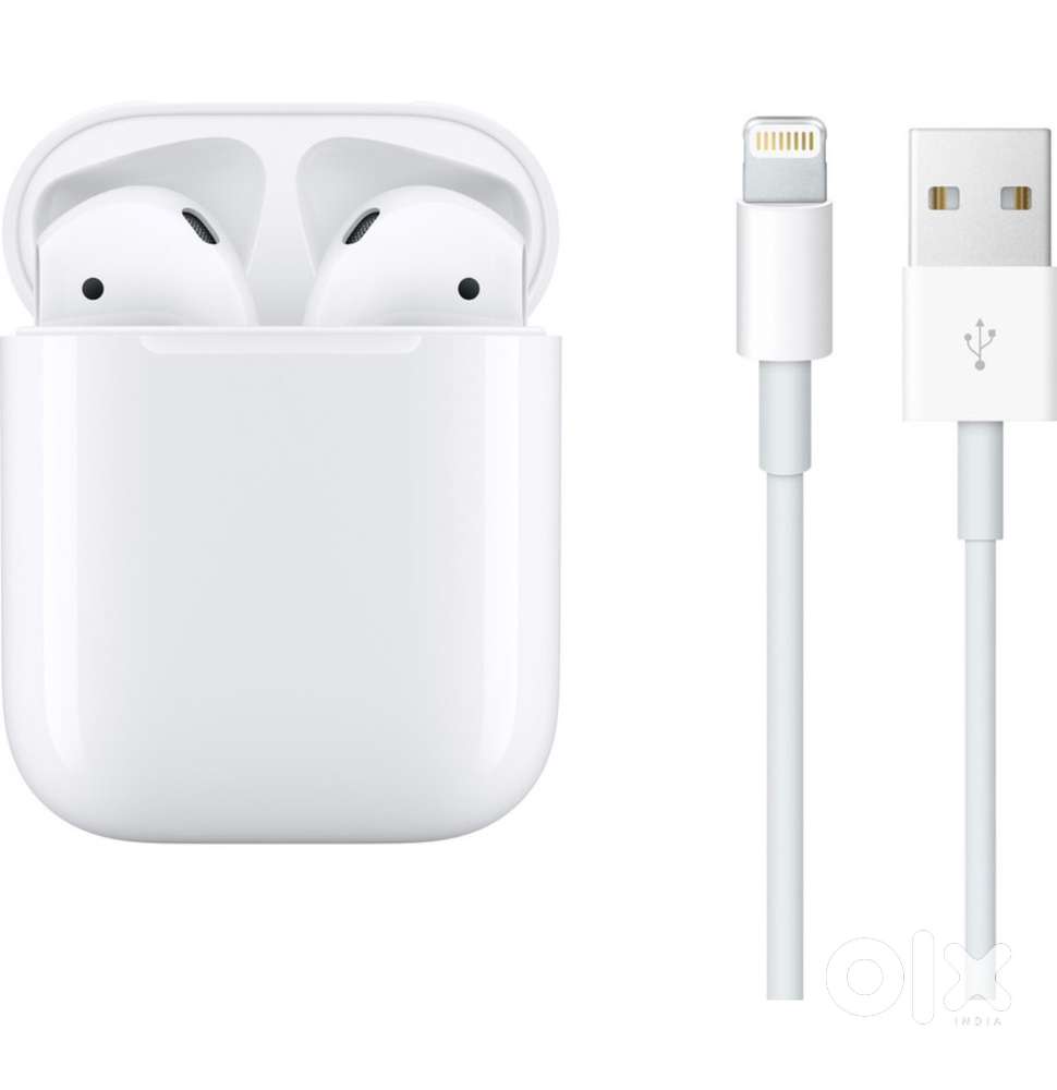 Apple Airpods (2nd Generation) Bluetooth headset (White, True wireles)