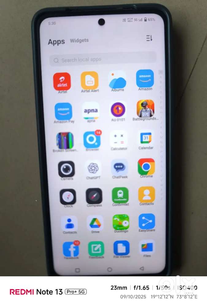 Vivo iQOO z5 5g Never open