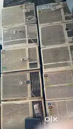Window split Ac fridge new condition on rent!!