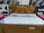 Sunday big discount buy new double bed 6490/- EMI available