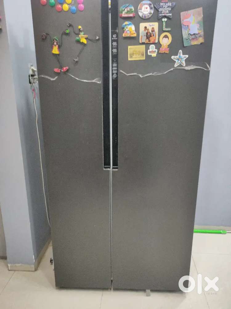 Haier Double Door Side.By Side Refrigerator