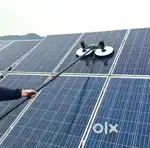 Solar panel cleaning
