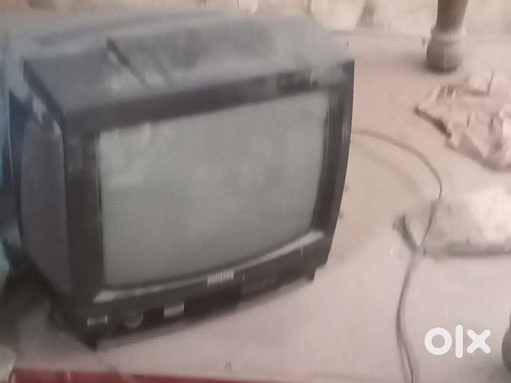Old television tv