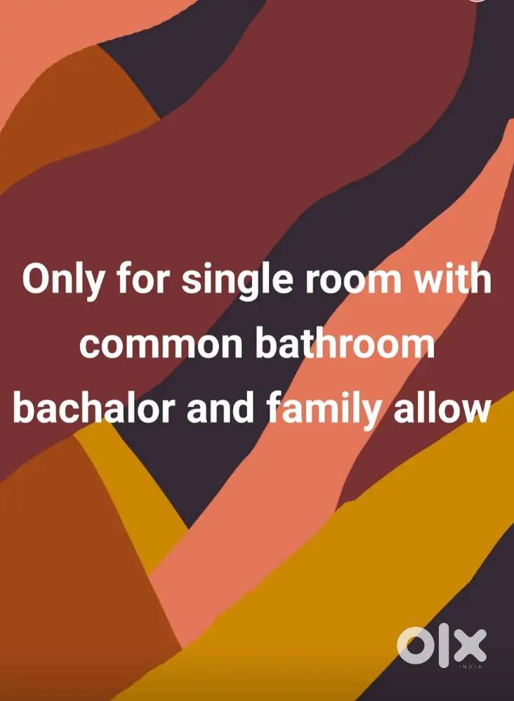 Only for single room with common bathroom