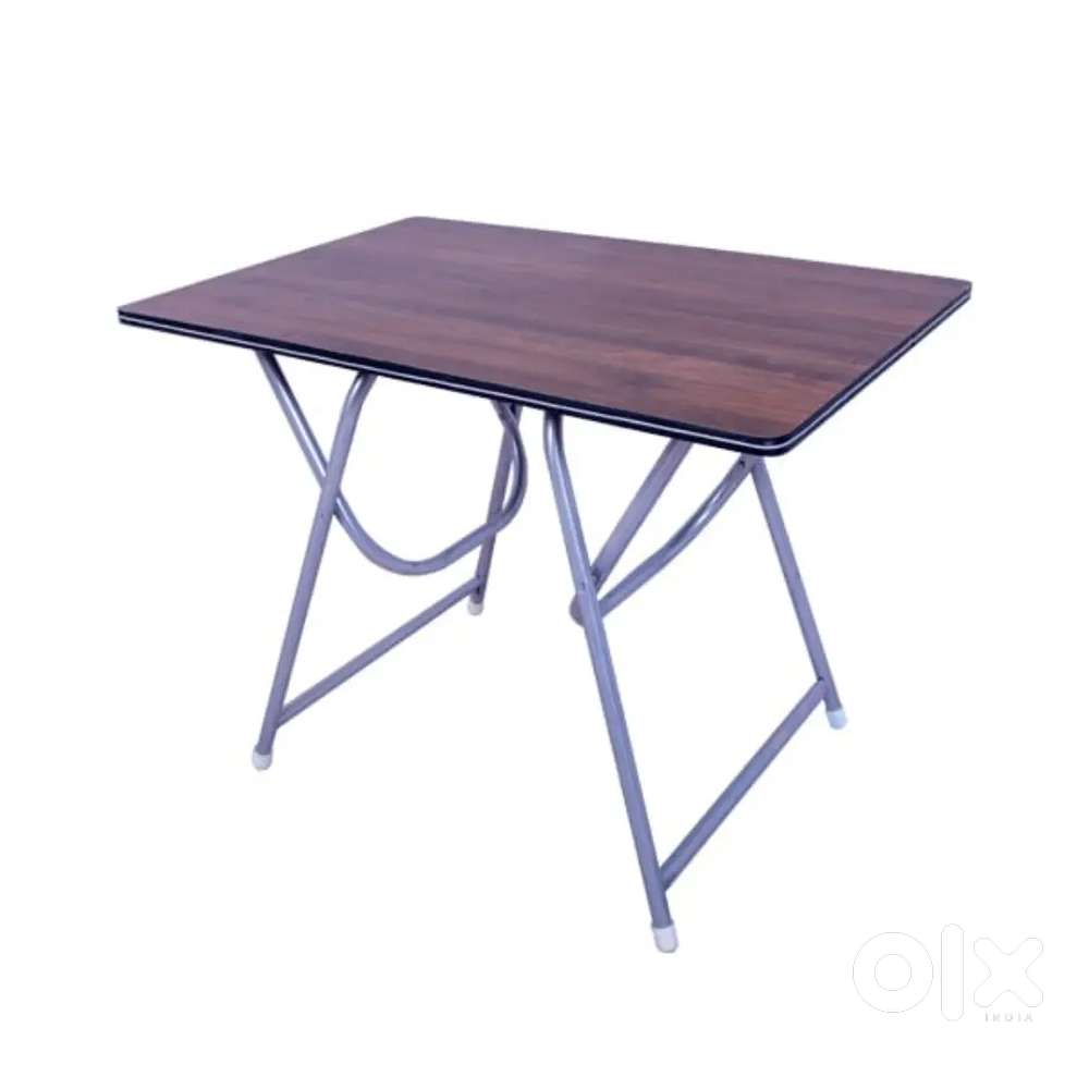 Foldable table and single diwan for sale