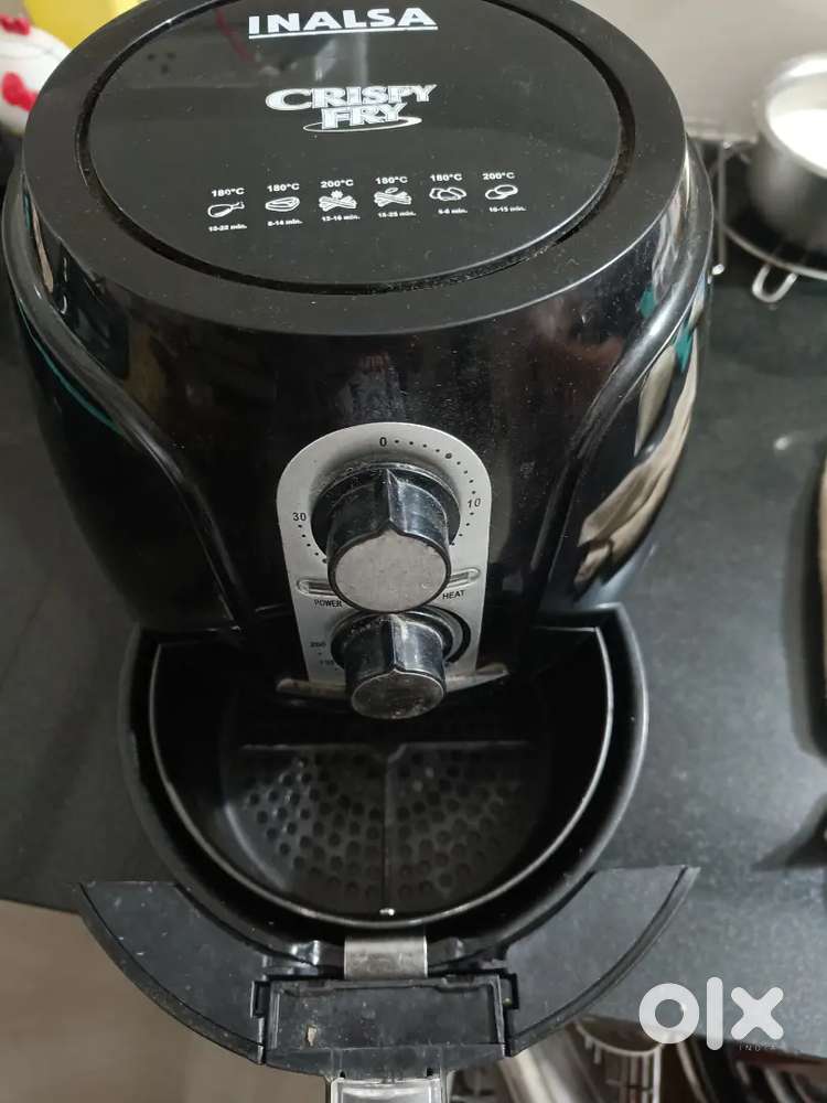 Inalsa air fryer crispy fry 2.3L 1200w