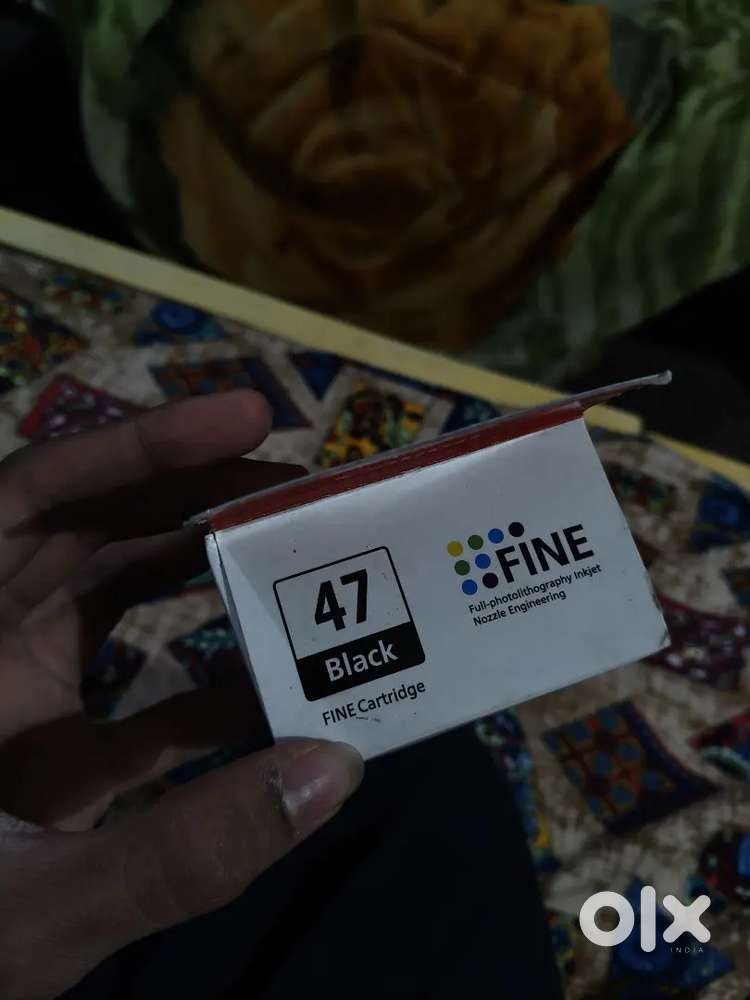 Canon PG-47 Black Ink Cartridge.