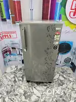 Godrej single door 5 star rating flower design grey colour fridge