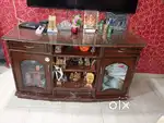 Wooden Tv unit and showcase