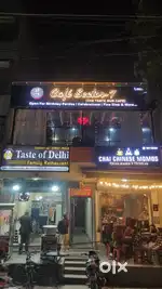 Very Large  Cafe Name Board With 3D ACP Letters