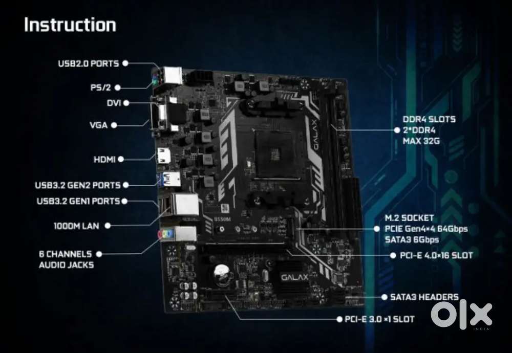 Ryzen 3200G Combo for gaming editing rendering