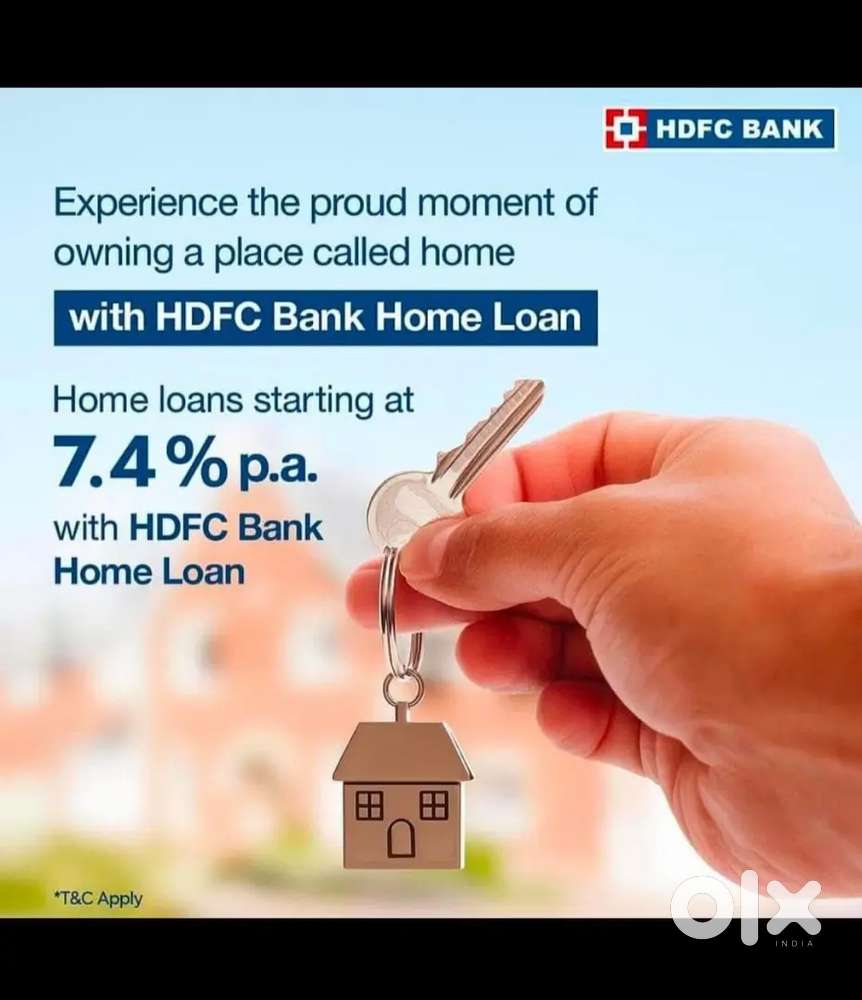 Home loans starts 7.4% interest