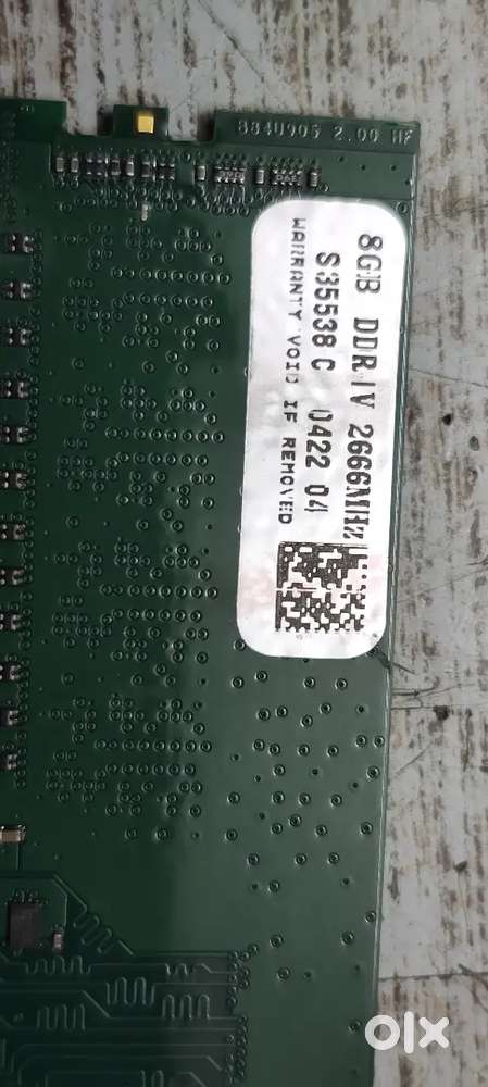 Kingson ram 8 gb & 256 gb SSD