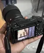 Sony zve10 camera and sigma 30mm 1.4 lens