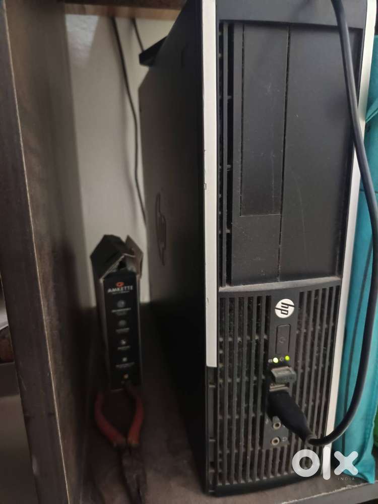 Cpu with monitor good conditions.Little old.. Working very well.urgent