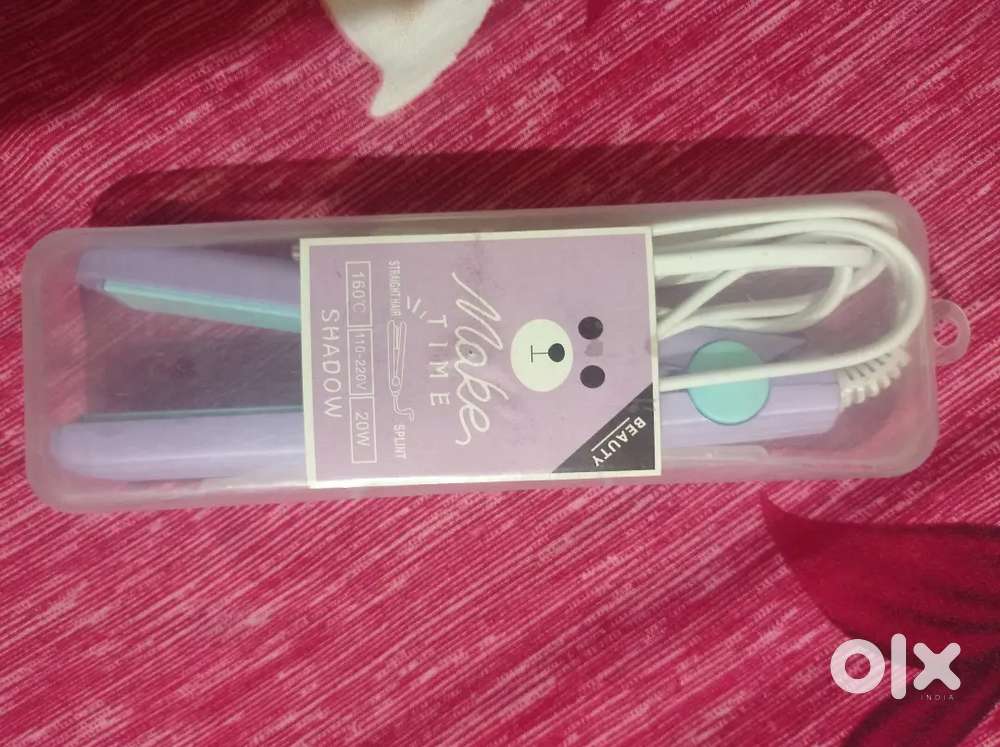 Straightener hair brand new condition and 20w ,160'c and 110-220v