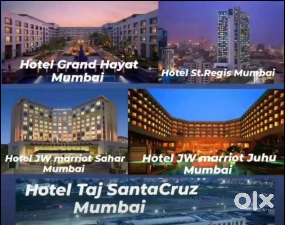 Hotel aur catering kaam ke liye ladke chahiye