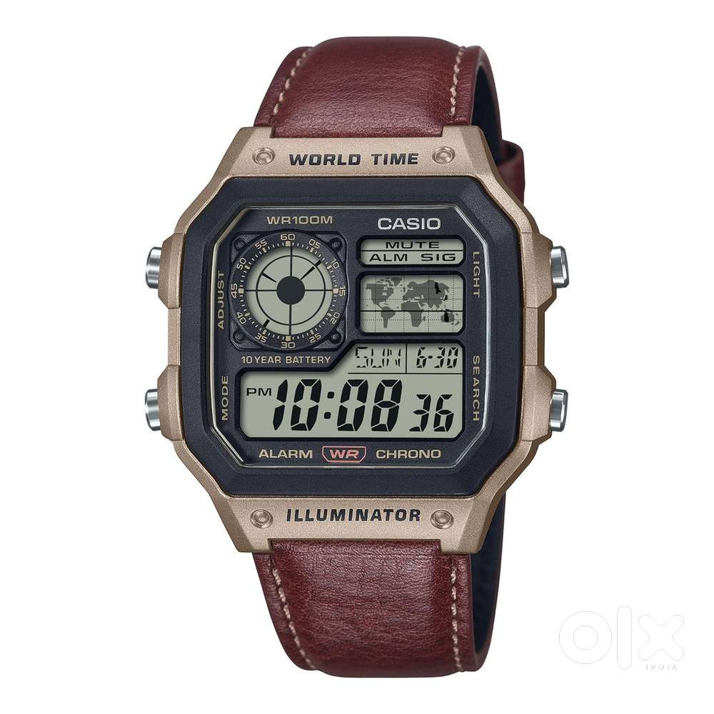 Casio illuminates watches