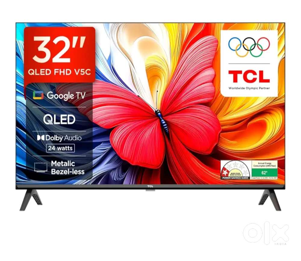TCL 32 inch QLED google TV full HD