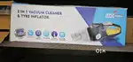 2 1n 1 vacuum cleaner & car inflator.Box pack
