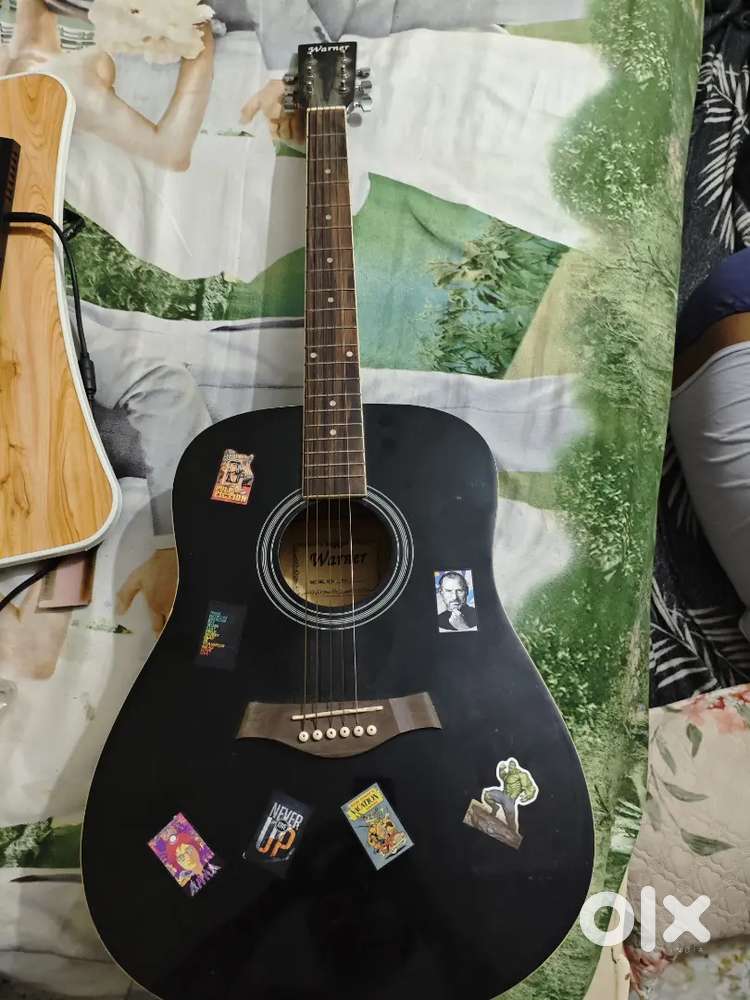 Pure wood Warner original guitar just a crack on outer layer