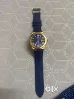 Guess Watch Gold Colour With Silicon strap