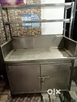 Stainless steel fruit juice stall 4×2 size