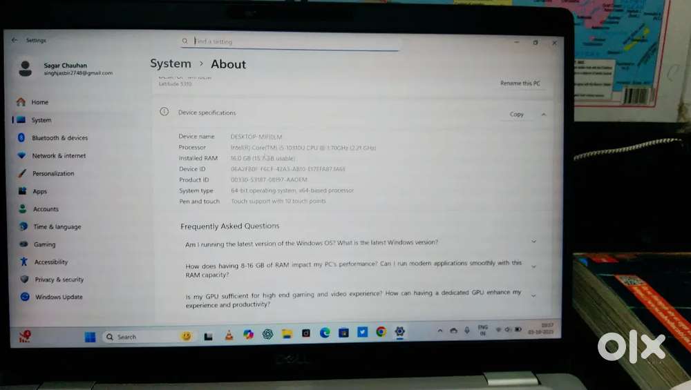 DELL LAPTOP for urgent sell