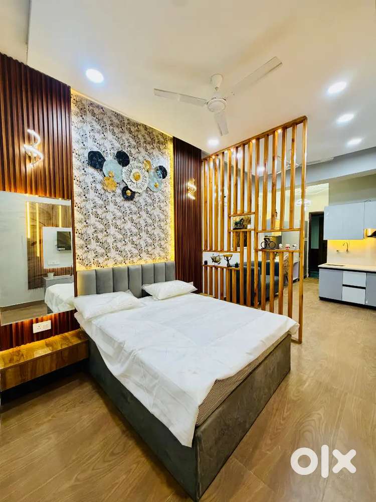 Studio apartment fully furnished ready to move available for sale.