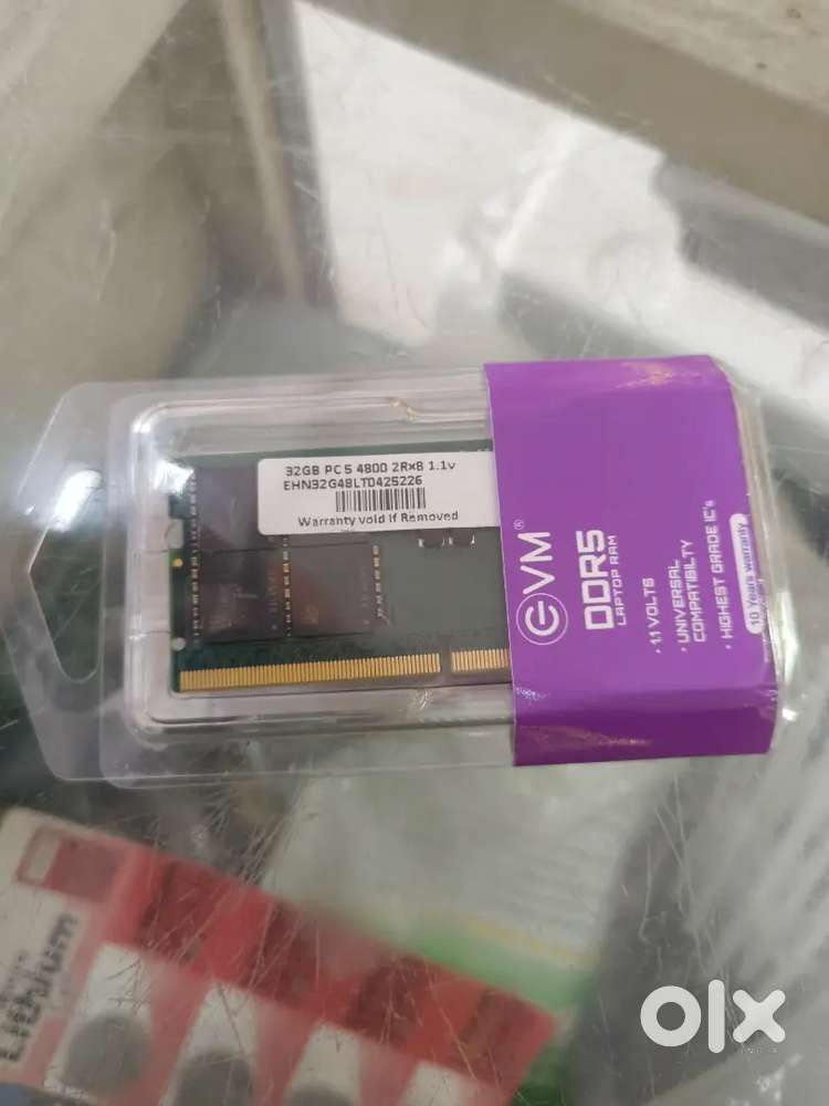 Laptop Ram 32gb Ddr5 New box pack