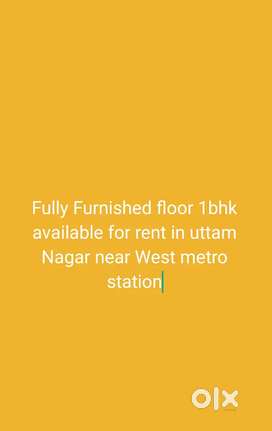 1bhk Fully furnished floor