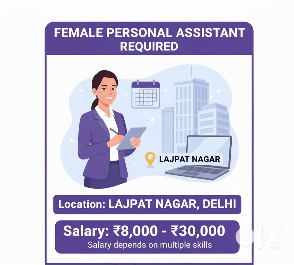 Office Assistant / Computer Operator / Personal Assistant Young Female