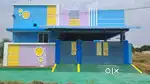 NEWLY PAINTED HOUSE FOR SALE.1km from Double-tank Gandigramam bus-stop