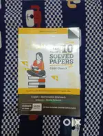 A book with 10 years pyq, solved paper which helps you