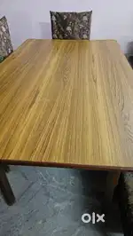 Dining table with four chairs sheesham wood