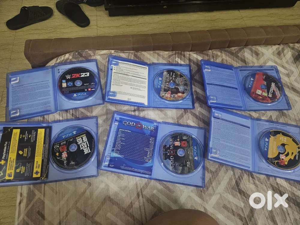 I am selling 6 ps4 games all in perfect condition