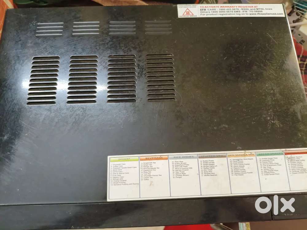 IFB 20BC4 microwave oven