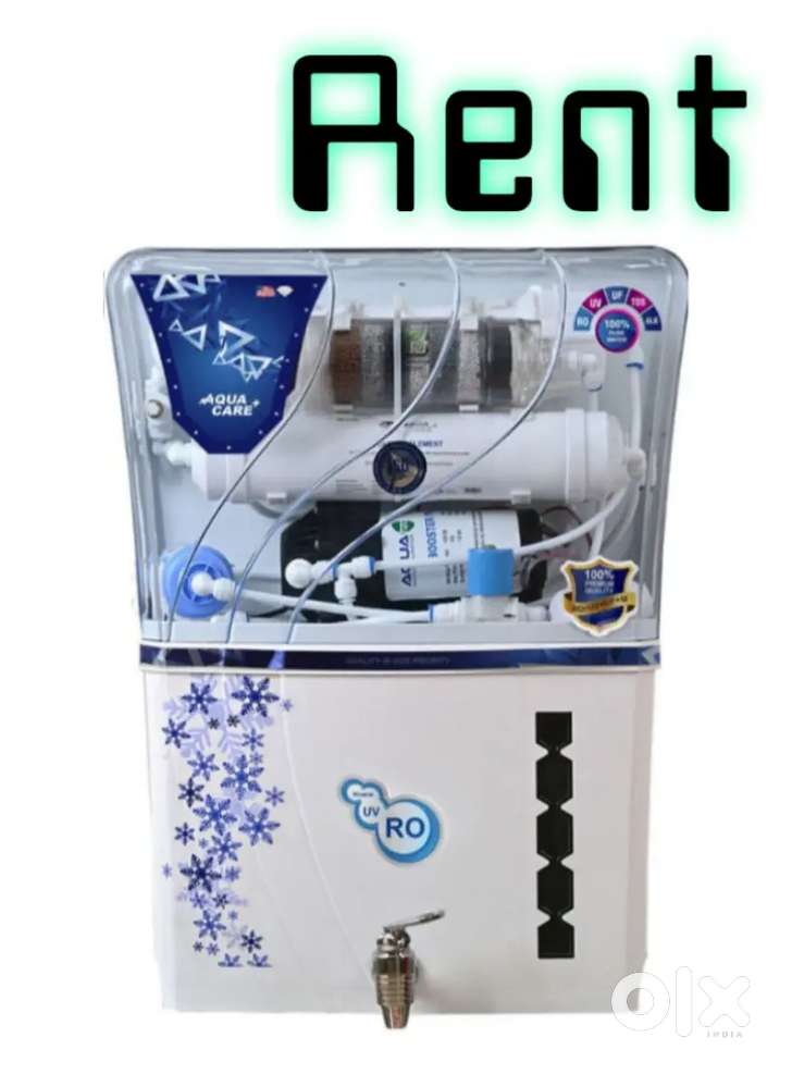 Water purifier available on rent