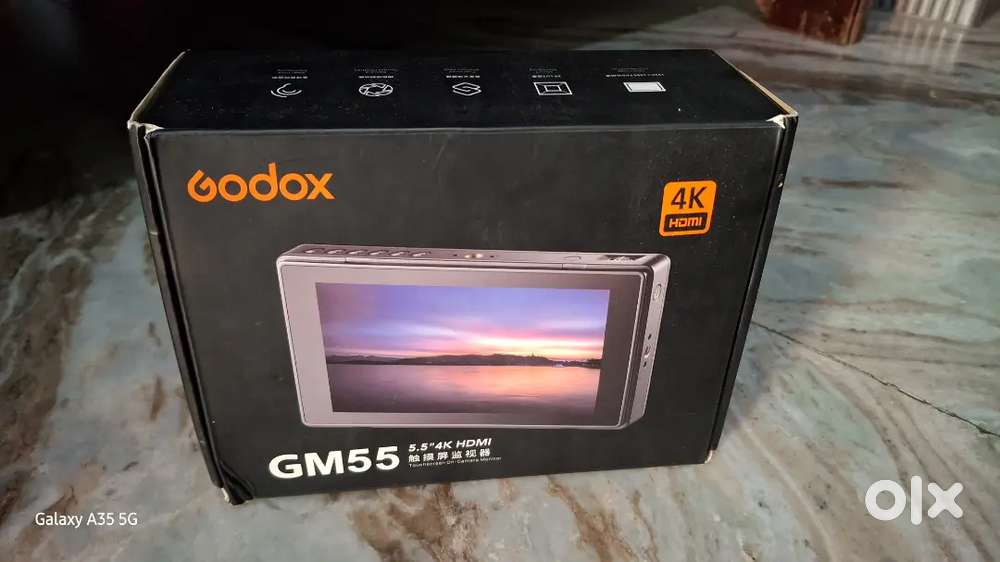GODOX GM 55 4k monitor