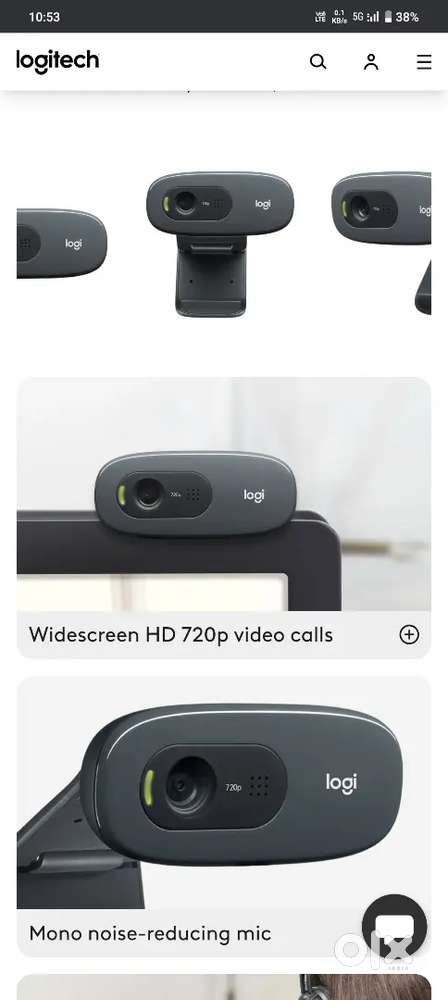 Logitech C270 HD webcam