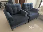 Wakefit Single Seater Sofa (Set of 2)