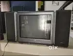 Soney tv with 2 speakers